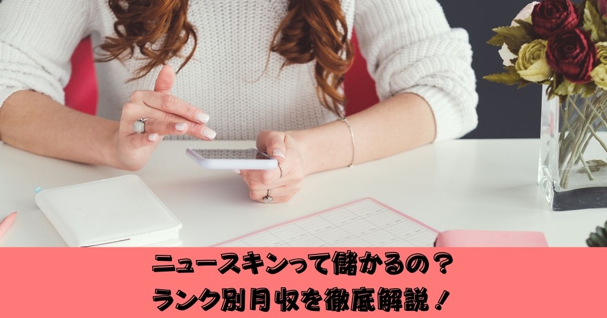 ニュースキンって稼げるか調査！