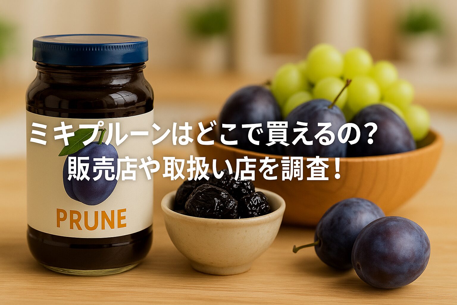 ミキプルーンはどこで買えるか調査